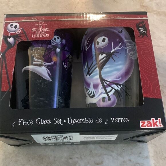 Nightmare Before Christmas Glasses - Picture 1 of 4